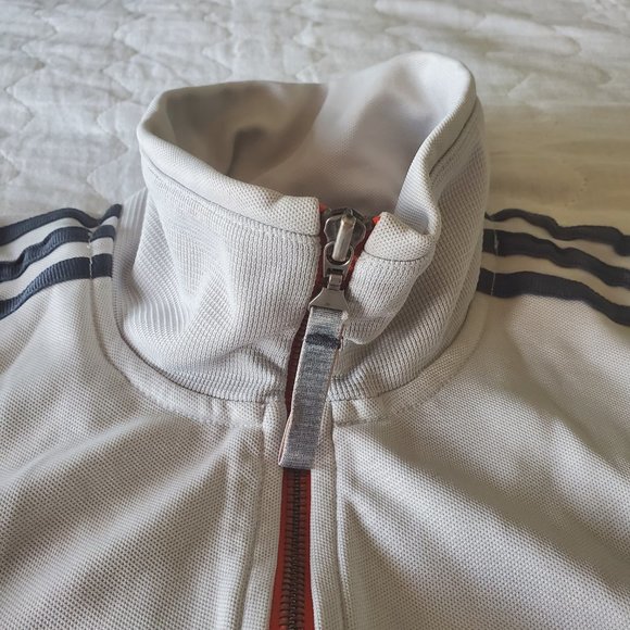 Vintage Men's Adidas Full Zip Track Workout Jacket (Sz Med) - Picture 10 of 12